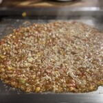 Hiroshima Okonomiyaki Andoteppanyaki Nombee - もんじゃ焼き　完成