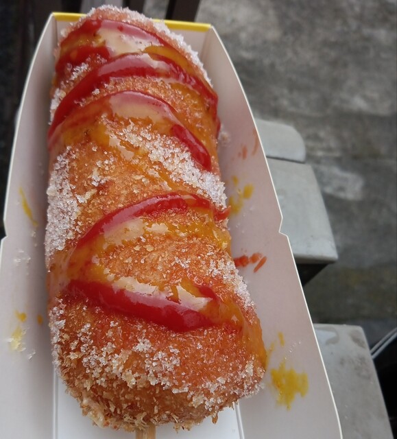 原宿チーズハットグ - 原宿/パン | 食べログ 原宿チーズハットグ - 原宿/パン | 食べログ