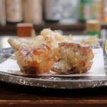 桶家乃隠居 - 蛸の天ぷら