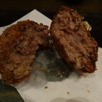 ぼうの - とてもジューシーで美味しいメンチカツ