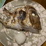 味のまる藤 - 鯛かぶと焼