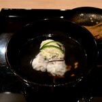 大神 - ・ハモと胡麻豆腐