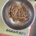 Maru - 期間限定で冷麺の替玉サービス