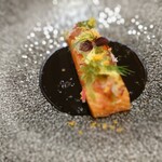 National Wine Centre of Australia - アトランティックサーモンの焼海苔ジャム添え