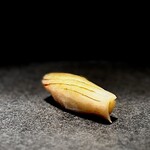 くるますし - マナガツオ。 口にした瞬間、ザクッとした食感。 これがマナガツオ？ マナガツオってしっとりまったりしてるよね？ 聞くと、切り方が違うんだとか。 へぇー、包丁使いでこんなに食感が変わるんですね。 甘くしっとりとした旨味に活力ある食感。 旨いですねー。