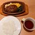 サイゼリヤ - 料理写真:ランチ 牛100％ハンバーグ オニオンソース550円 ライス(小盛)