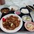 川森食堂 - 料理写真:牛ホルモン味噌焼きうどん定食