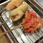 串かつ でんがな 赤羽店 - お任せ串かつ3本