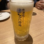 北海道マルハ酒場 - 生ビール