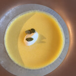 ルアン 鮒鶴京都鴨川リゾート - 南瓜の冷製ポタージュ