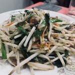 中華料理 萬福 - 肉ニラ炒め
