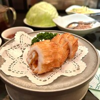 廣東料理 民生 ヒルトンプラザウエスト店 - いかの天ぷら