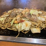 ぼてふく - ミックス貝柱入りそば