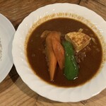 スープカレー カムイ - カマンベールポークカレー