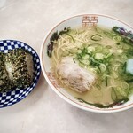 一九ラーメン - ラーメン おにぎり2個