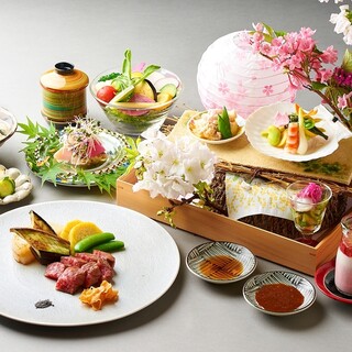 本格和食×鉄板焼ステーキ