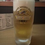 Menya Shimamichi - 生ビール