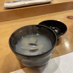 Sushi Issei - シジミのお吸い物