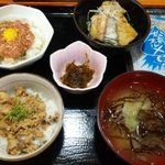 Urasato - 松前マグロ三色丼