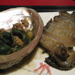 芭新萃 - 夕食：あわび