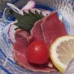 芭新萃 - 夕食：牛肉のたたき