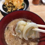 粉家 - 豚肉ごま汁うどん
