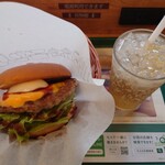 モスバーガー - 【期間限定】新とびきり 謹製 とろったま照りやき＋はちみつレモン ジンジャーエール