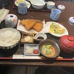 和久 - 自家製あじフライ@880