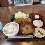 餃子会館 - ヒレカツランチ