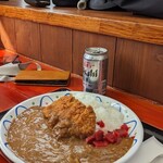 野麦峠スキー場 センターハウスレストラン - カツカレー