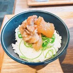 えびそば 緋彩 - 飛騨牛の牛すじ丼