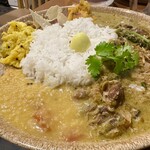 SPICECURRY KERAKU - ホタルイカグリーンカレー②