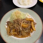 えいすけ - ビーフじゃがバター定食　1180円