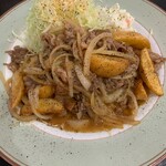 えいすけ - ビーフじゃがバター定食　1180円