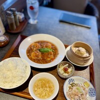 正宗広東私房菜サワダ 梅田エスト店 - 大海老チリソースセット