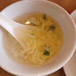 Bimi Gyouzabou - 五目焼ビーフン　スープ付き