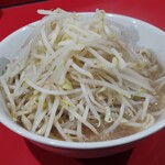 ラーメン二郎 - 「ミニ」「メンヤワラカメ アジウスメ アブラスクナメ」「ヤサイ」