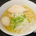 浮浪雲 - 鶏白湯そば　大　830円