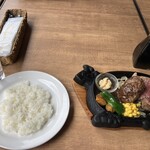 ザ・ミートショップ - ヒレステーキ150g＋ミニハンバーグ