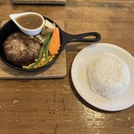 さとうのステーキ - 鉄鍋オーブン焼きハンバーグ150g