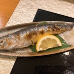 すし おおまさ - イワシ塩焼き