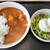 吉野家 - 料理写真:バターチキンカレーとポテトサラダ