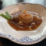 長江SORAE - フカヒレの中に大根と帆立。秒で飲めた