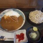 そば処 松くら - 料理写真:カレーセット850円