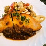 アロッサ - 2014.3　月替わりランチ　今週はカツレツ