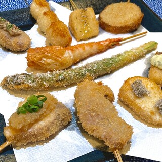 こだわりの串揚げと、お酒に合う和食をご用意！