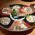 中島康三郎商店 - ヒラメとヒラマサのお造り