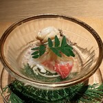 Nakashima Kouzaburou Shouten - 真鯛と白子の和え物
