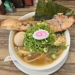 焼豚中華そば 啜る - 