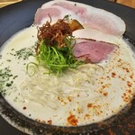 中華そば いち松 - 【限定】鴨の濃厚泡白湯　1300円